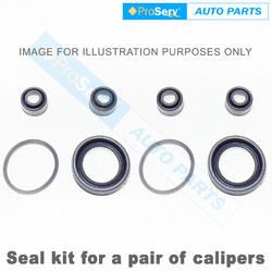 Rear Brake Caliper Seal Repair Kit for Holden Commodore VE V6 2006-2013