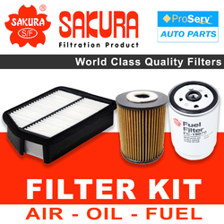 Oil Air Fuel Filter service kit for Hyundai i40 VF 1.7L Diesel 2011-2015
