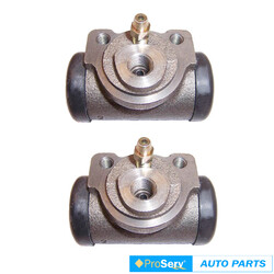 2 Rear wheel brake cylinders for Nissan Caball C240 2.0L 2WD Bus 1973-1976