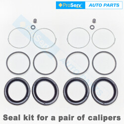 Front Brake Caliper Seal Repair Kit for Ford XP 1965-1966 (suits chamfered piston)