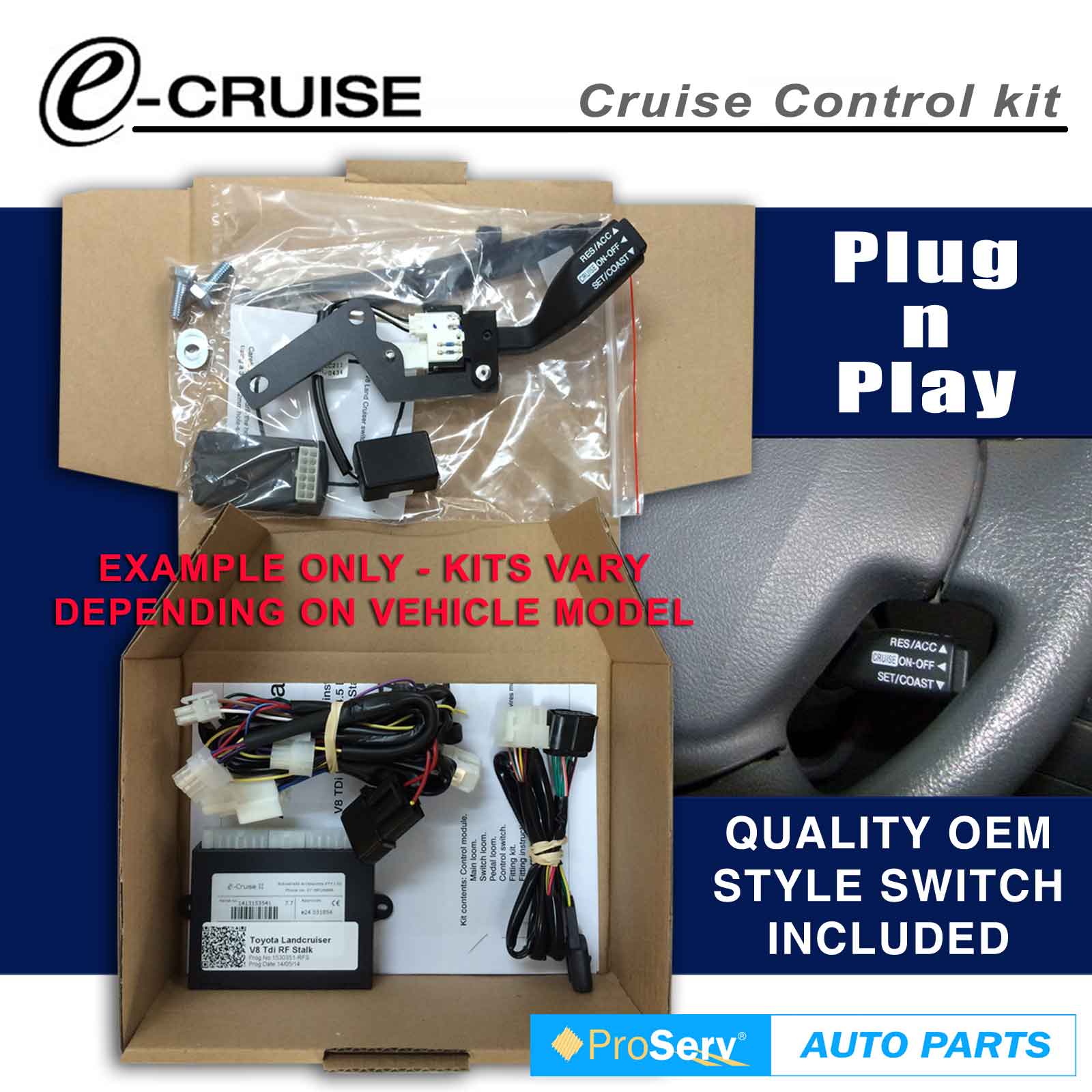 2008 toyota hilux cruise control kit