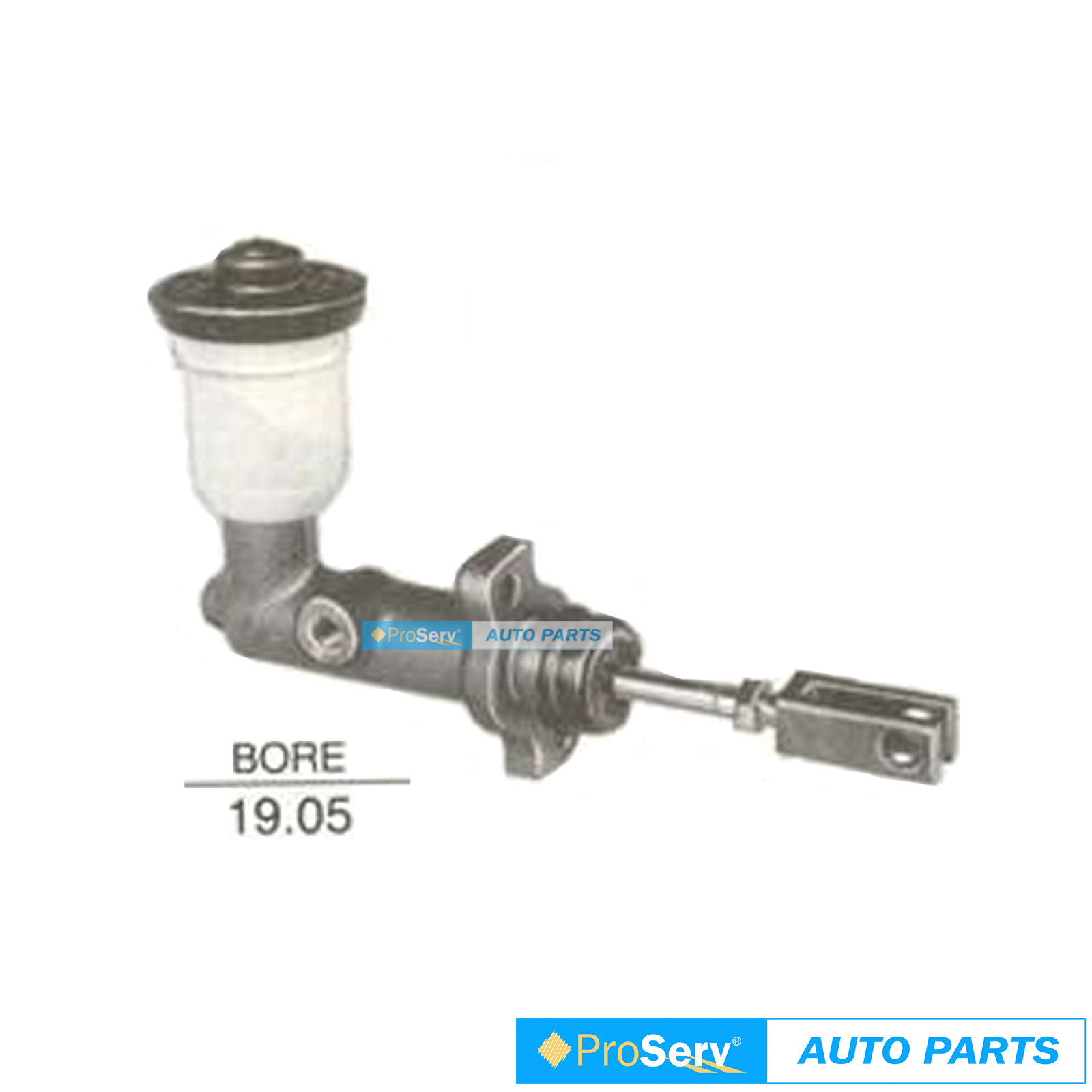 Brake Master Cylinder For Toyota Landcruiser HJ60 4.0D (1980-1990) - Brand New Aftermarket Replacement