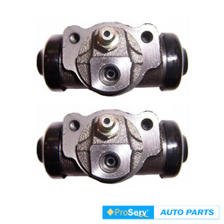 2 Rear wheel brake cylinders for Toyota Hiace LH103R 2.8L Diesel 3L 2WD Van 1996-2000