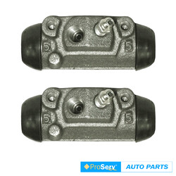 2 Rear wheel brake cylinders for Kia Sportage JA 2.0L FE 4WD SUV 1999-2004