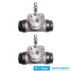 2 Rear wheel brake cylinders for Volkswagen Polo 1.4L FWD Hatchback 2000-2001
