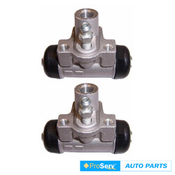 2 Rear wheel brake cylinders for Honda Jazz GD 1.3L FWD Hatchback 2002-2005