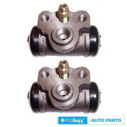 2 Rear wheel brake cylinders for Mitsubishi Lancer CG 2.0L FWD Sedan 2002-2005