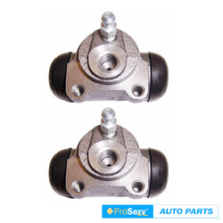 2 Rear wheel brake cylinders for Peugeot 306 N5 1.9L Diesel FWD Sedan 1999-2000