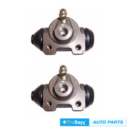 2 Rear wheel brake cylinders for Renault Clio MK2 1.4L FWD Hatchback 2001-2006