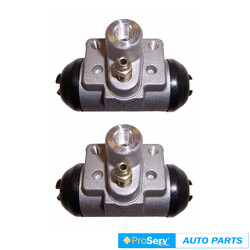 2 Rear wheel brake cylinders for Holden Colorado RG 2.5L Diesel 2WD UTE 2013-2014