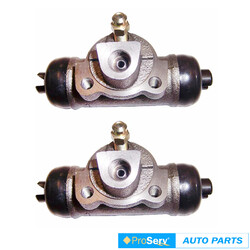 2 Rear wheel brake cylinders for Nissan Navara D22 2.5L Diesel 4WD UTE 2008-On
