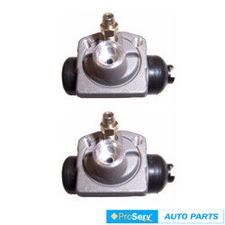 2 Rear wheel brake cylinders for Daihatsu Sirion 1.3L FWD Hatchback 2002-2005