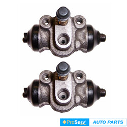 2 Rear wheel brake cylinders for Kia Rio BC 1.5L FWD Sedan 2002-2004