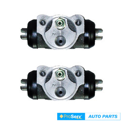 2 Rear wheel brake cylinders for Mitsubishi Outlander ZE 2.4L 4WD SUV 2002-2004
