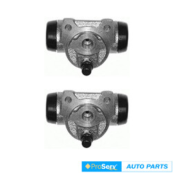 2 Rear wheel brake cylinders for Peugeot 306 N5 1.9D Sedan 1999-2000 ABS Bosche