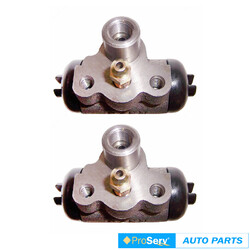 2 Rear Wheel Brake Cylinders for Nissan Tiida C11 1.8L W/O ABS 2004-2013