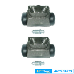 2 Rear wheel brake cylinders for Ford KA TA 1.3L FWD Hatchback 1999-2000