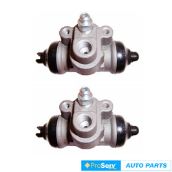 2 Rear wheel brake cylinders for Hyundai Accent MC 1.6L FWD Hatchback 2006-2010