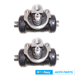 2 Rear wheel brake cylinders for Nissan Navara D22 2.5L Diesel 2WD UTE 2008-On