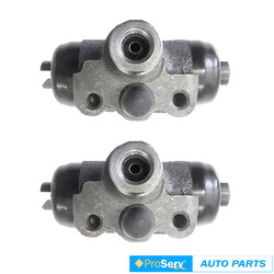 2 Rear wheel brake cylinders for Nissan Tiida C11 1.5L W/ ABS 2004-20013