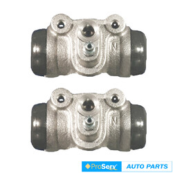 2 Rear wheel brake cylinders for Ford Courier PH 4.0L 1V V6 2WD Wellside 2005-2006