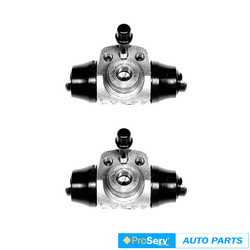 2 Rear wheel brake cylinders for Volkswagen Golf MK3 1.8L Hatchback 1995-1996 (19.05mm bore size)
