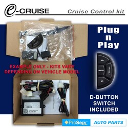 Cruise Control Kit Audi A3 DSG 2009-ON (With D-Shaped control switch)