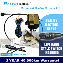 Universal Cruise Control Kit, electric servo(With LH Stalk control switch)AUTOMATIC