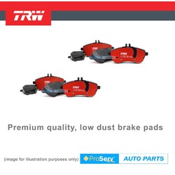Front & Rear HD Premium Brake Pads for Toyota Landcruiser 80 Series