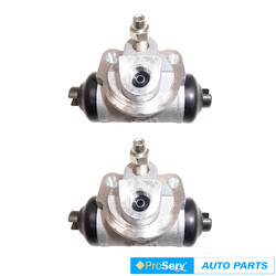 2 Rear wheel brake cylinders for Nissan Pulsar N12 1.5L FWD Coupe 1983-1986