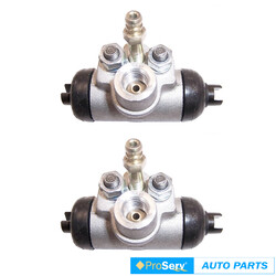 2 Rear wheel brake cylinders FOR Subaru Brumby 1.8L EA81 F4 4WD UTE 1980-1982