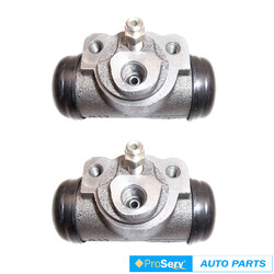 2 Rear wheel brake cylinders for Toyota Corolla KE38 1.3L 4K Wagon 1978-1981