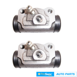 2 Rear wheel brake cylinders for Mitsubishi L200 MC 1.6L 2WD UTE 1982-1984
