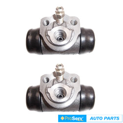 2 Rear wheel brake cylinders for Toyota Corolla AE70R 1.5L FWD Hatchback 1979-1983