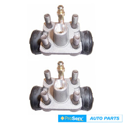 2 Rear wheel brake cylinders for Nissan Urvan E23 2.3L Diesel 2WD Van 1980-1982