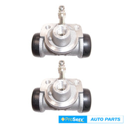 2 Rear wheel brake cylinders for Nissan 720 1.8L L18S 2WD UTE 1981-1982