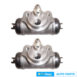 2 Rear wheel brake cylinders for Mitsubishi Cordia AA 1.6L FWD Liftback 1983-1984