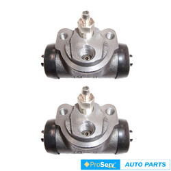 2 Rear wheel brake cylinders for Mitsubishi Nimbus UF 2.4L FWD Wagon 1991-1992