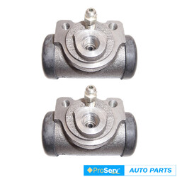 2 Rear wheel brake cylinders for Nissan Patrol MQ 3.2L Diesel 4WD Hardtop 1980-1987