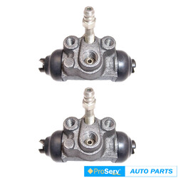 2 Rear wheel brake cylinders for Holden Gemini RB 1.5L 4XC1 FWD Sedan 1985-1987