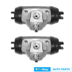 2 Rear wheel brake cylinders for Nissan Serena C23 2.0L 2WD Van 1992-1995