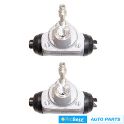 2 Rear wheel brake cylinders for Nissan Urvan E24 2.7L Diesel 2WD Van 1988-1997