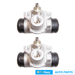 2 Rear wheel brake cylinders for Mazda 121 DA 1.3L FWD Hatchback 1987-1990