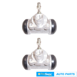 2 Rear wheel brake cylinders for Nissan Navara D21 2.0L Z20 2WD UTE 1988-1995