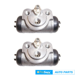 2 Rear wheel brake cylinders for Mitsubishi Pajero NH 2.5L Diesel 4WD SUV 1991-1993