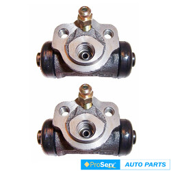 2 Rear wheel brake cylinders for Daihatsu Handivan 0.8L 6v SOHC Carb FWD Van 1986-1990