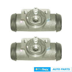 2 Rear wheel brake cylinders for Kia Sportage JA 2.0L FE 4WD SUV 1996 -1998