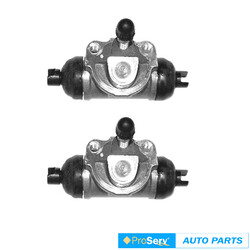 2 Rear wheel brake cylinders for Nissan Pulsar N15 1.6L FWD Sedan 1995-2000