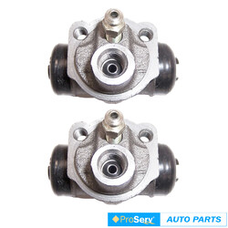 2 Rear wheel brake cylinders for Daihatsu Sirion 1.3L FWD Hatchback 2000-2002