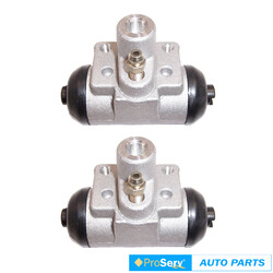 2 Rear wheel brake cylinders for Holden Colorado RC 2.4L 2WD UTE 2008-2009